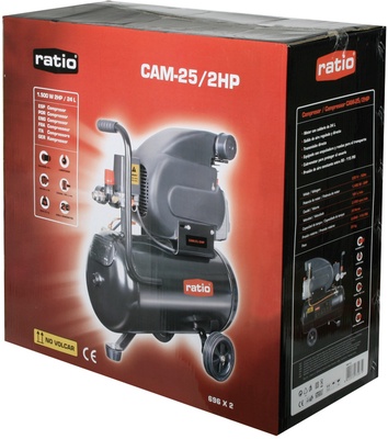 Compresor de Pist�n Ratio Serie Cam-25/2hp
